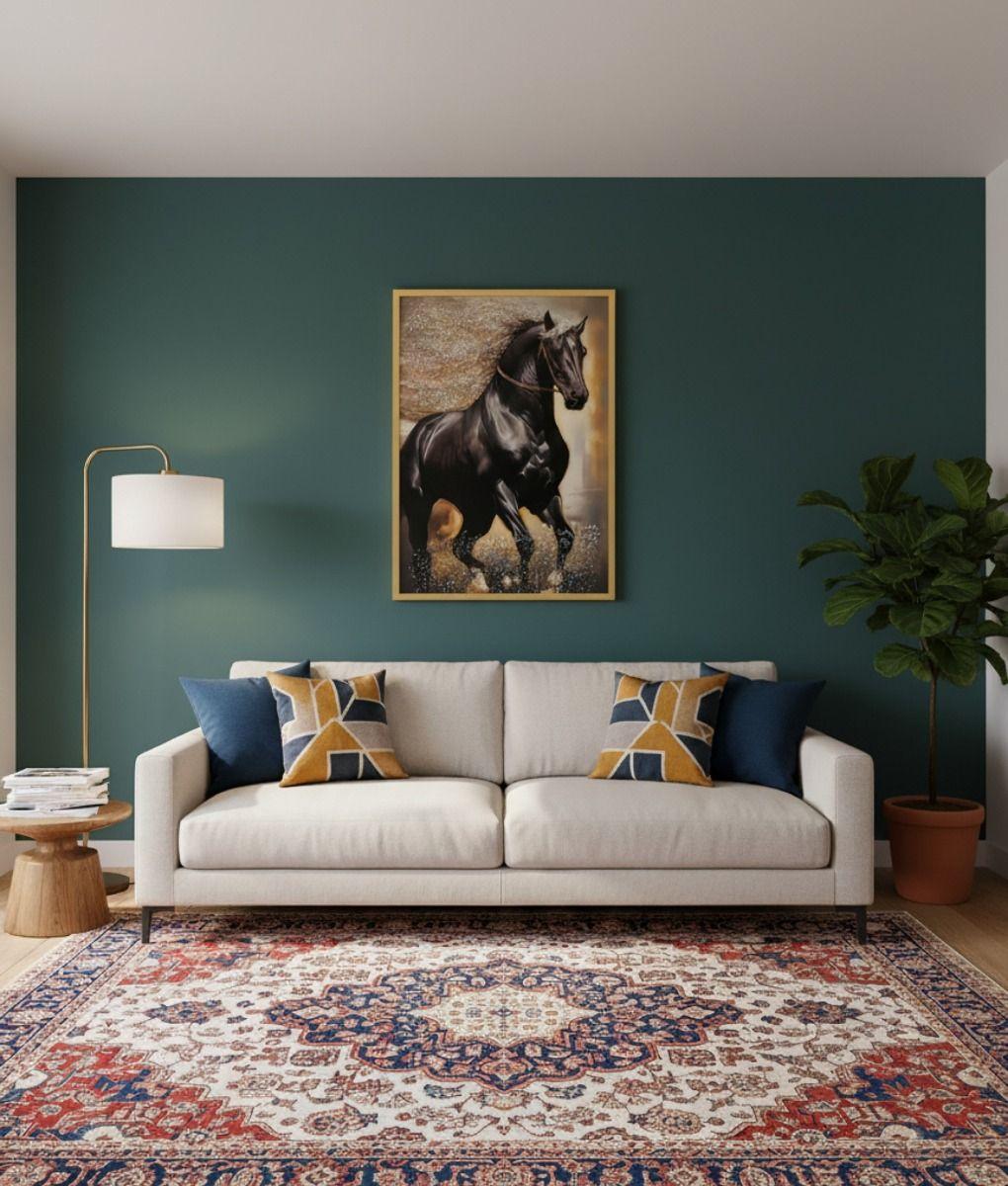 Cuadro Decorativo Elegancia Equina Adorno Pieza Pared Jhn-7