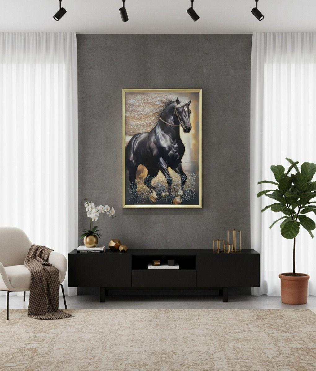 Cuadro Decorativo Elegancia Equina Adorno Pieza Pared Jhn-8