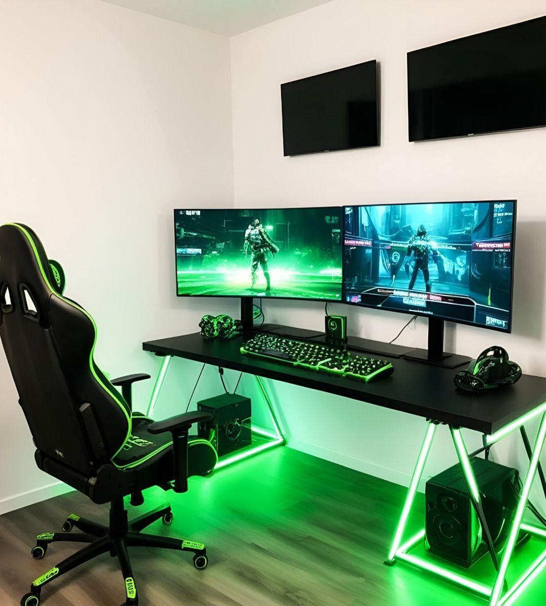 Cinta De Luces LED De Color Verde Decorativa Jhn-6