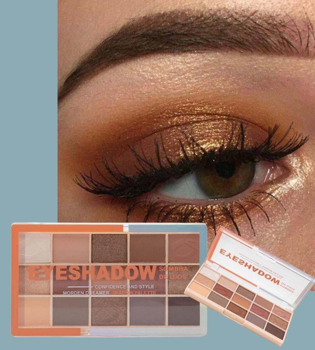 Set 2 Sombra Ojos Paleta 15 Tonos Vibrante Duradera Jhn-8