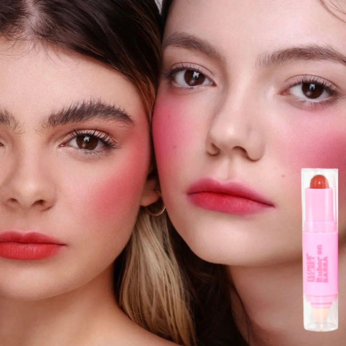 Paq 24 Rubores Barra Maquillaje Rostro Larga Duración ALJ-4