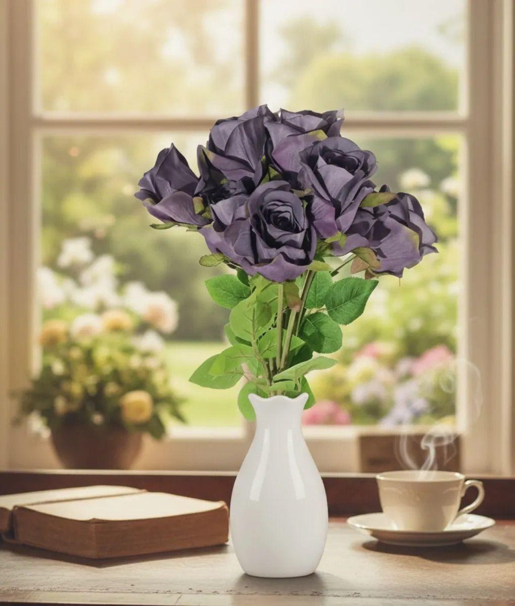 Ramo Floral Artificial Decorativo Adorno Exquisito Jhn-9