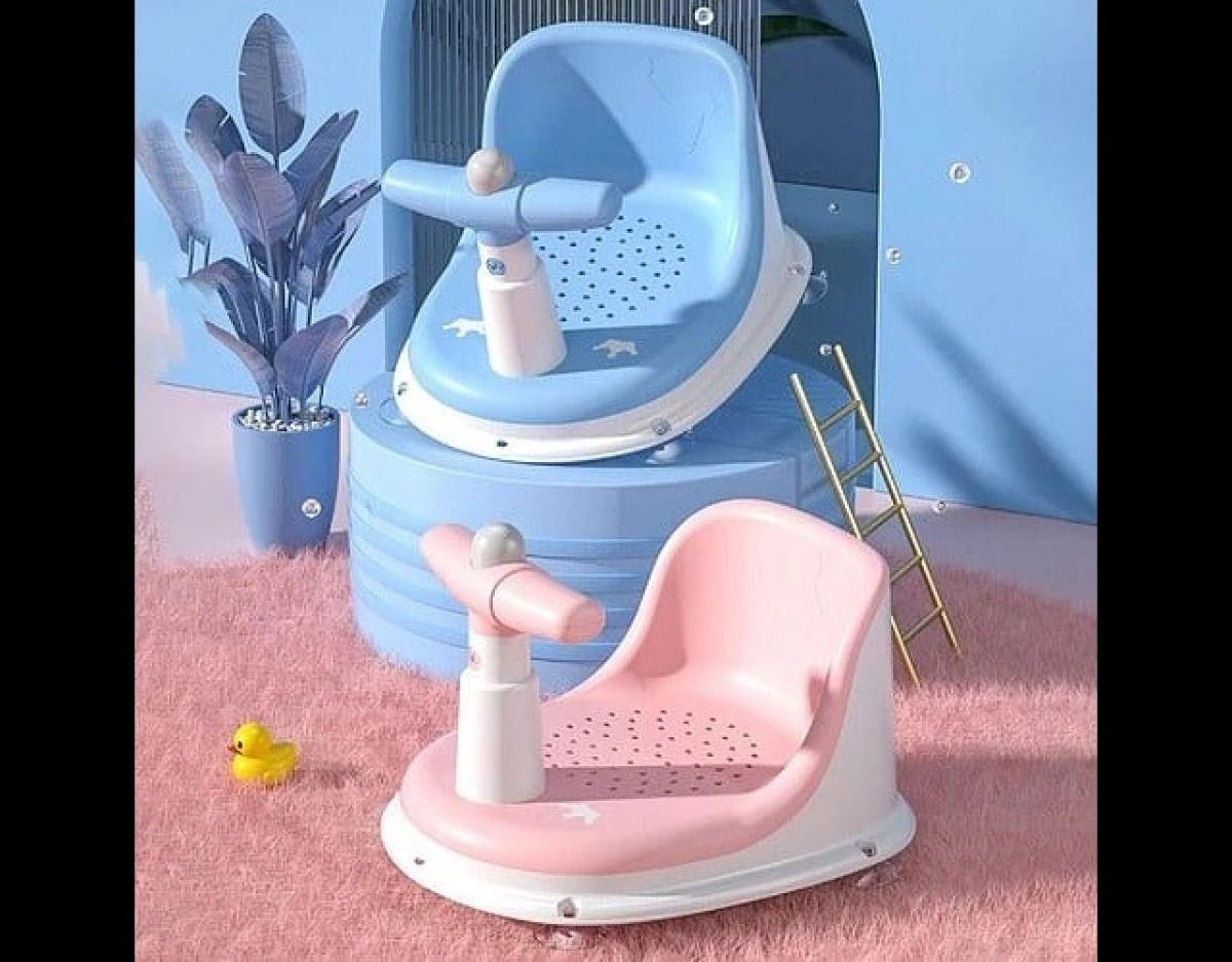 Silla Ducha Asiento Baño Antideslizante Bebe Niños Lau-3