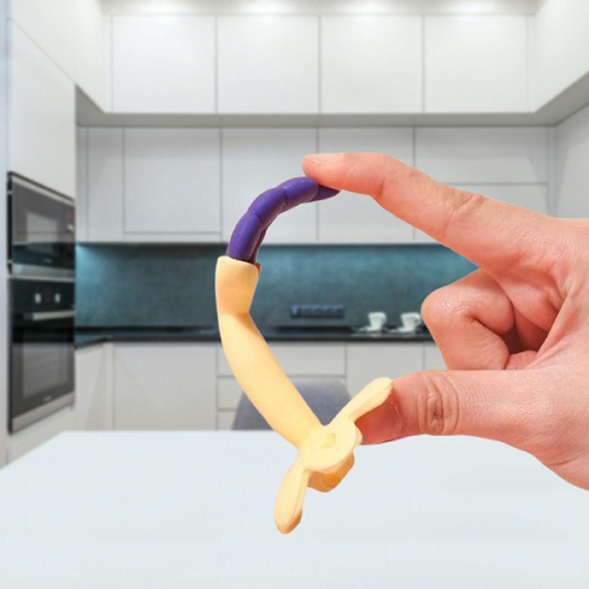 Set 4 Mordedor Silicona Diseño Frutas Divertido Bebe Lau-7