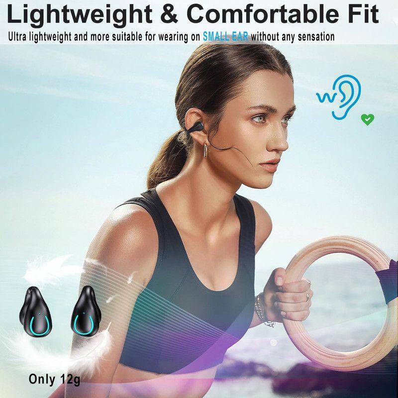 Audifonos Inalambricos Carga Solar USB Deportivos Musica Lau-7