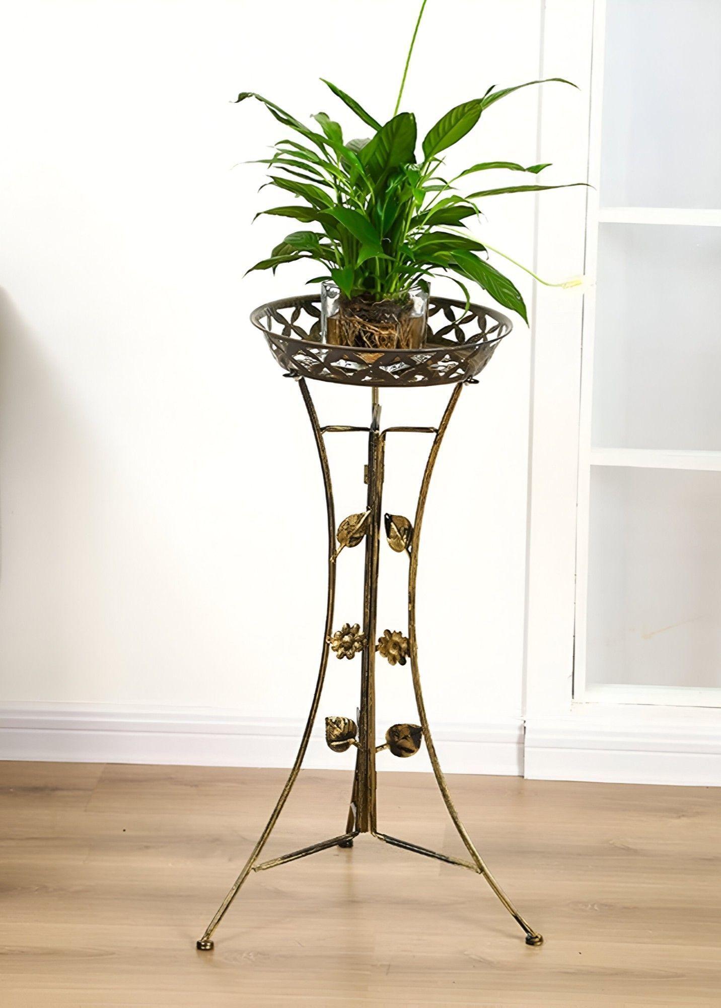 Porta Maceta Decorativo Soporte Plantas Exhibición Jhn-2