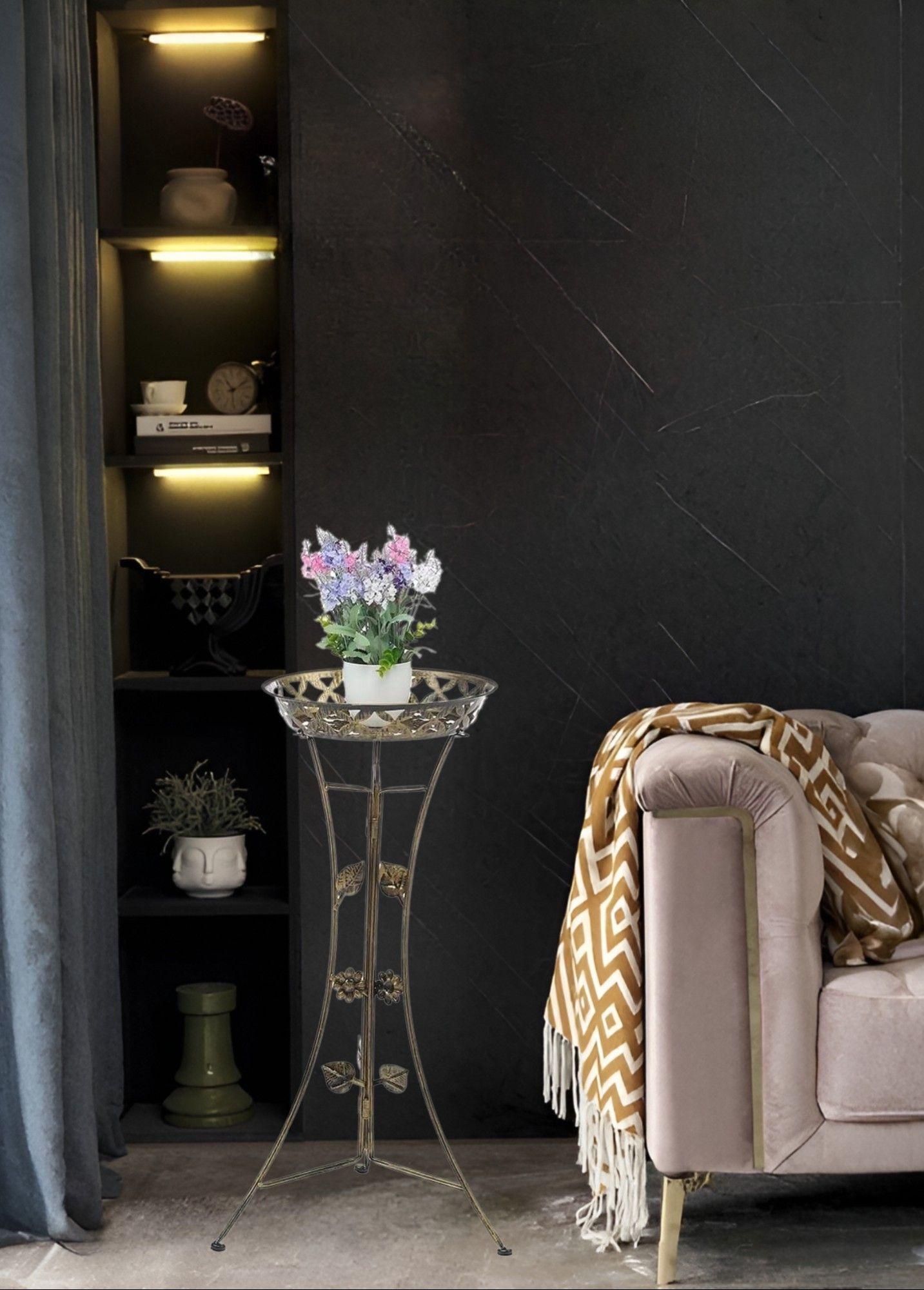 Porta Maceta Decorativo Soporte Plantas Exhibición Jhn-4