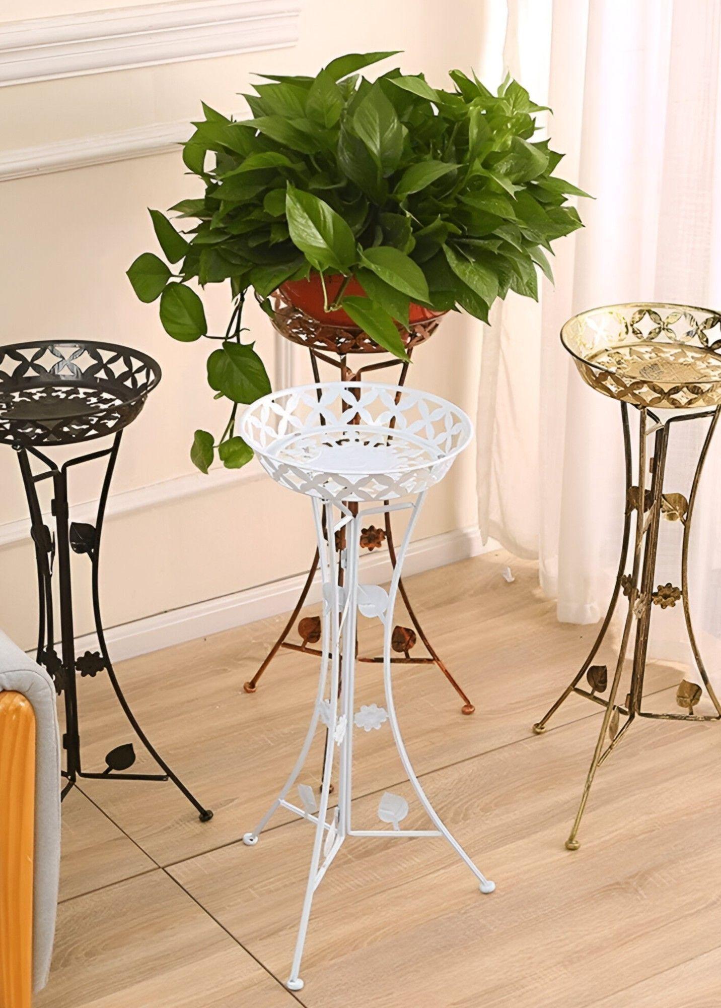 Porta Maceta Decorativo Soporte Plantas Exhibición Jhn-6