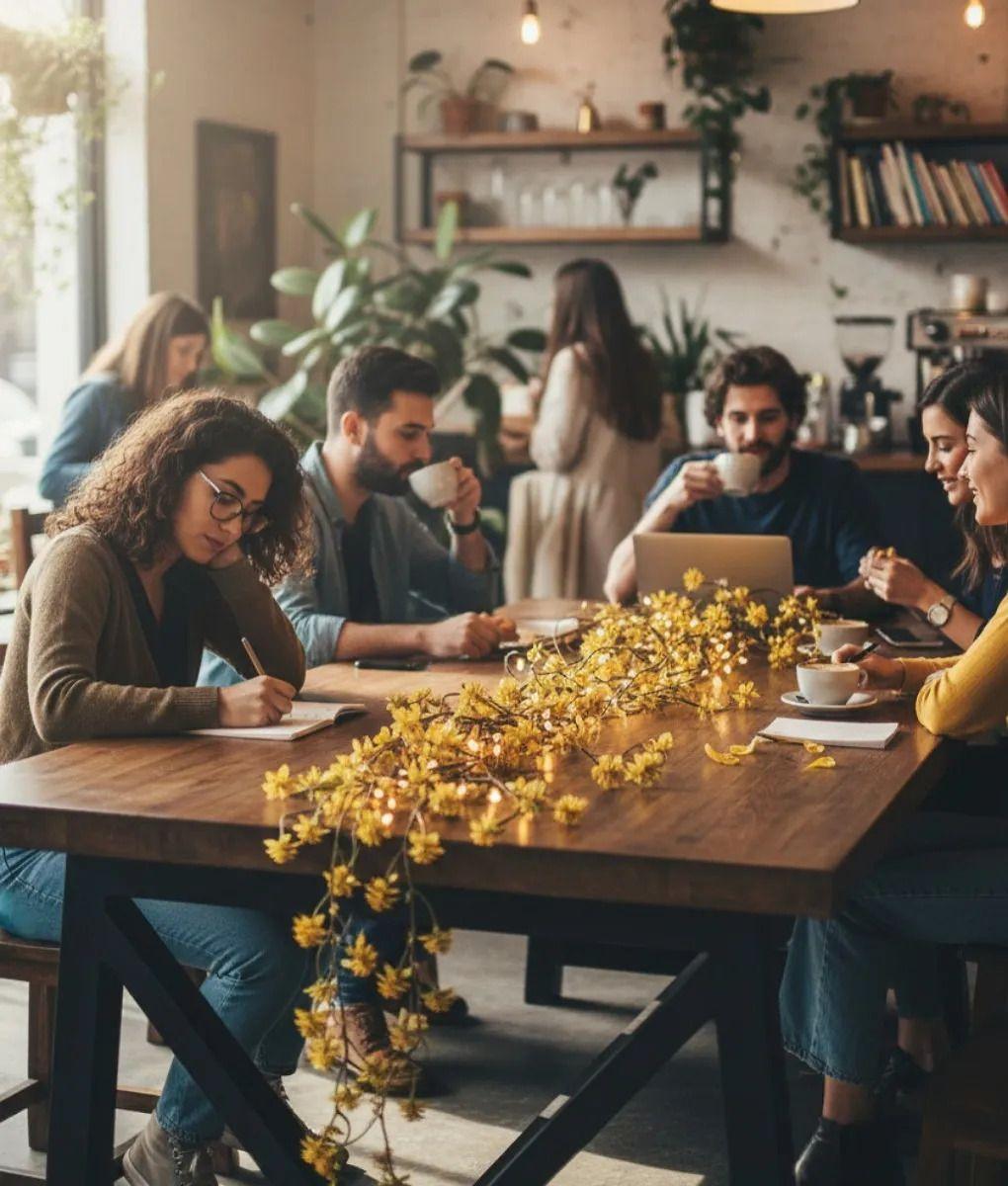 Set 2 Enredadera Floral Decorativa Diseño Caída Natural Jhn-4