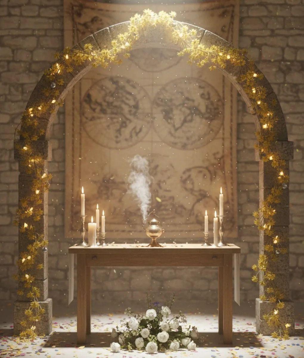 Set 2 Enredadera Floral Decorativa Diseño Caída Natural Jhn-8