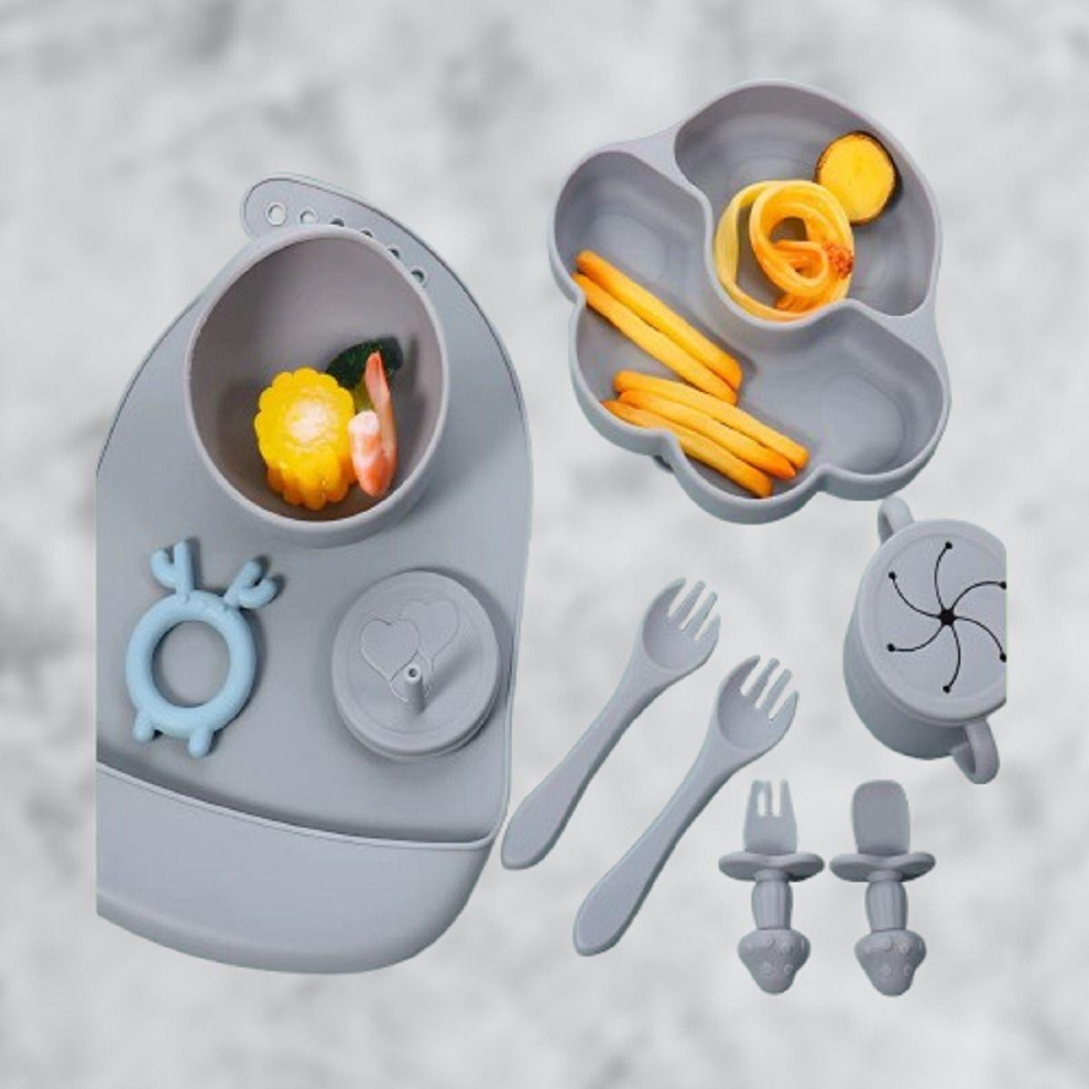 Set 8 Mordedor Silicona Juguete Alivio Encias Bebe Lau-5