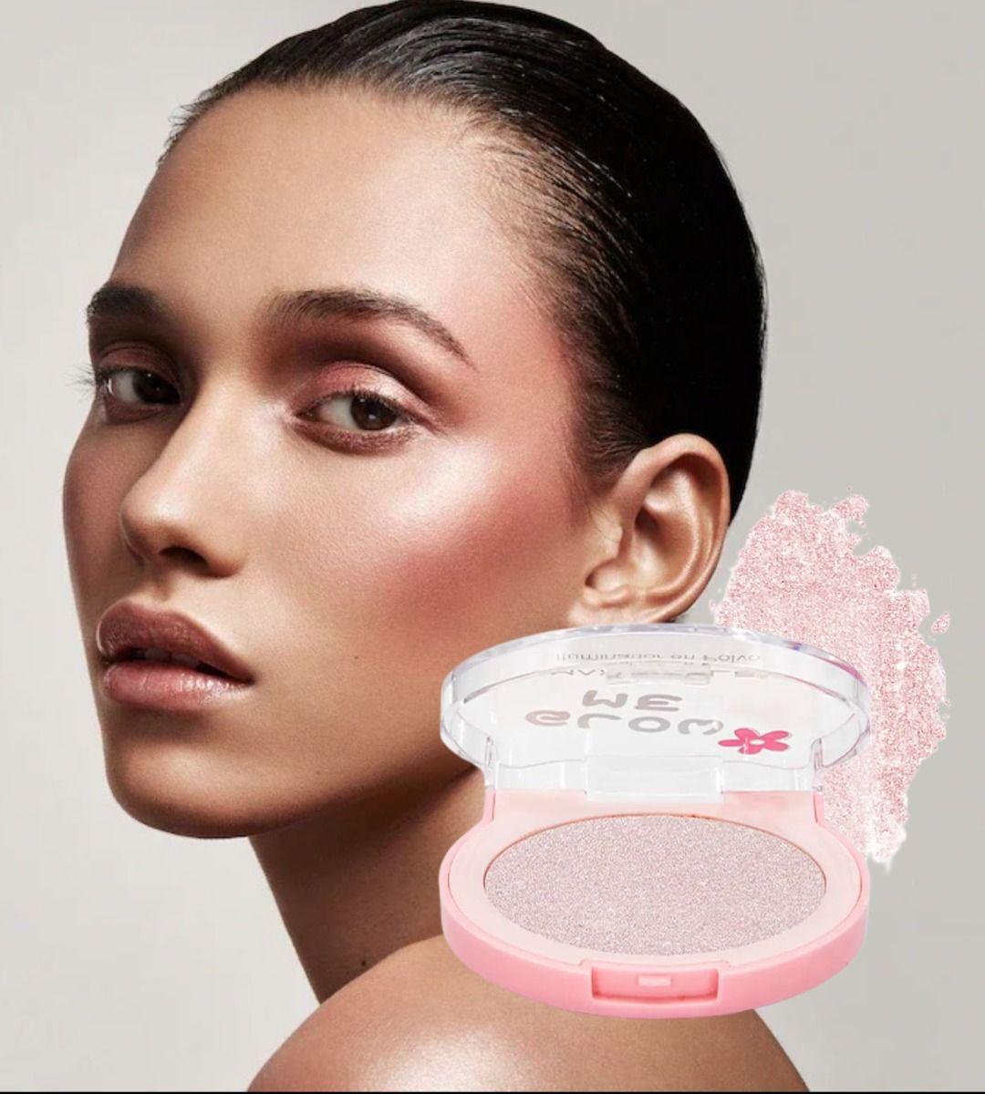 Set 4 Iluminador Polvo Gatito Brillo Natural Luminoso Jhn-4