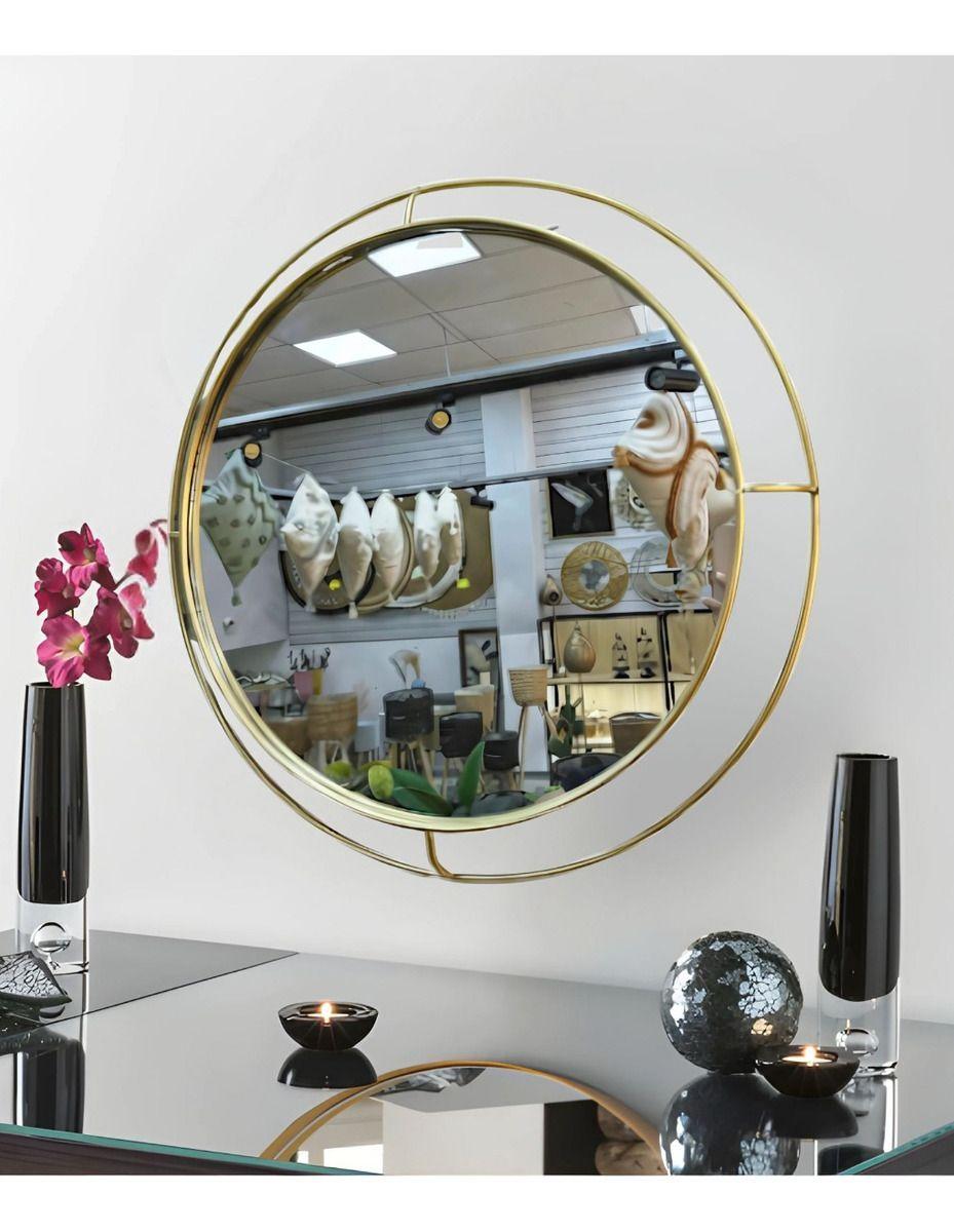 Espejo Pared Moderno Decorativo Marco Redondo Hogar Jhn-5