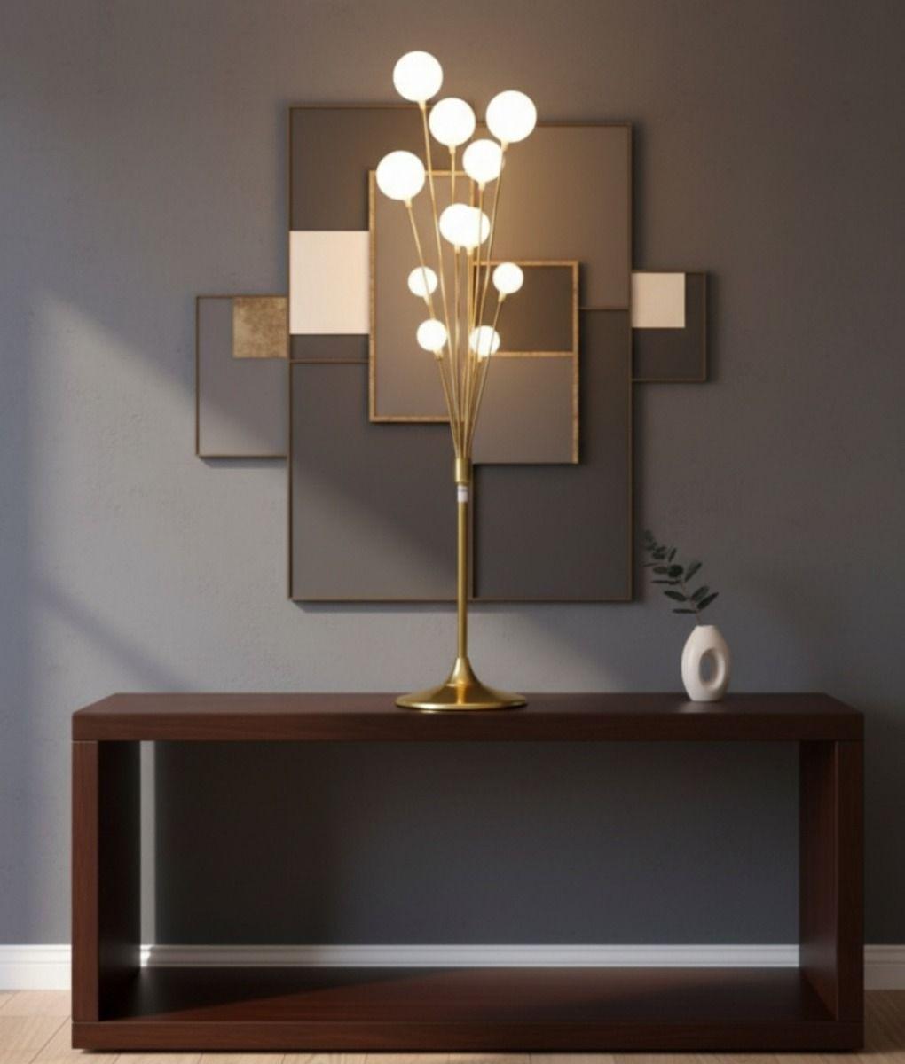 Lámpara Pie Ramo Estelar Iluminación Escultural Ambiente Jhn-8