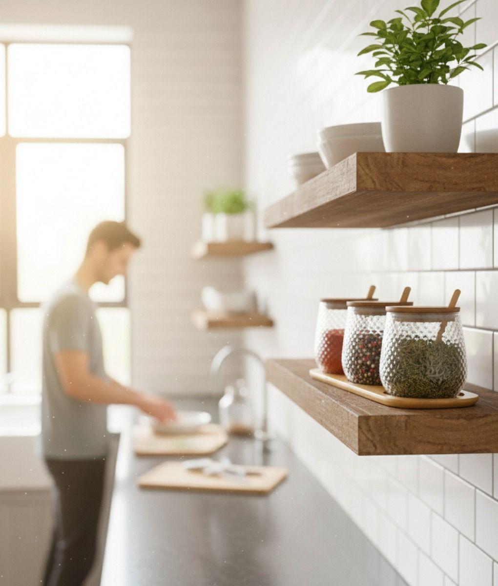 Set 3 Frascos Texturizado Contenedor Moderno Mesa Jhn-5