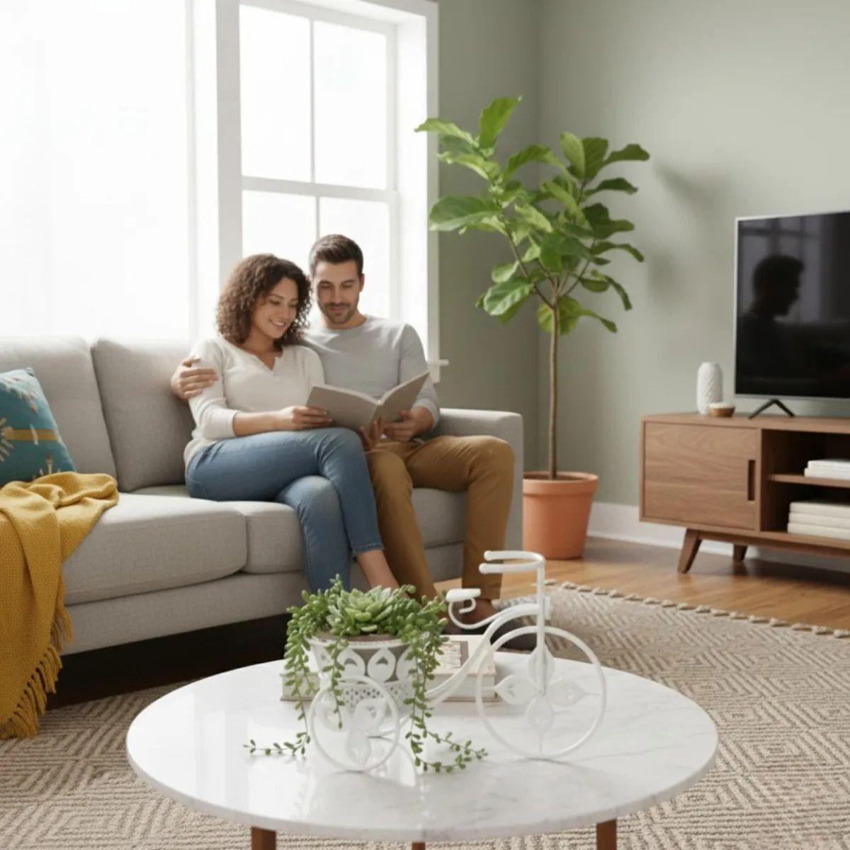 Porta Maceta Decorativo Diseño Bicicleta Vintage Adorno Jhn-3