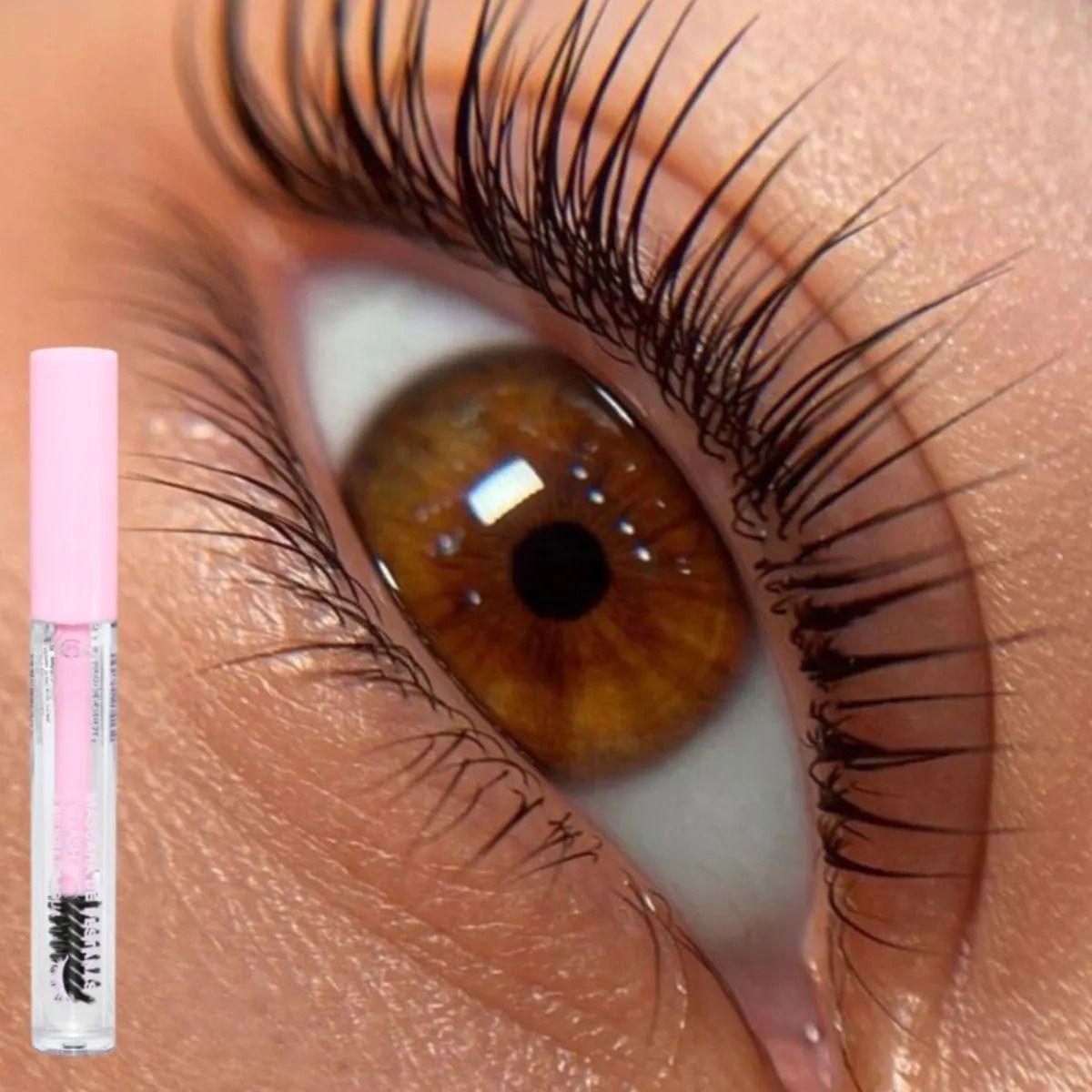 Paq 24 Máscaras Pestañas Cejas Transparente Gel Fijador ALJ-4
