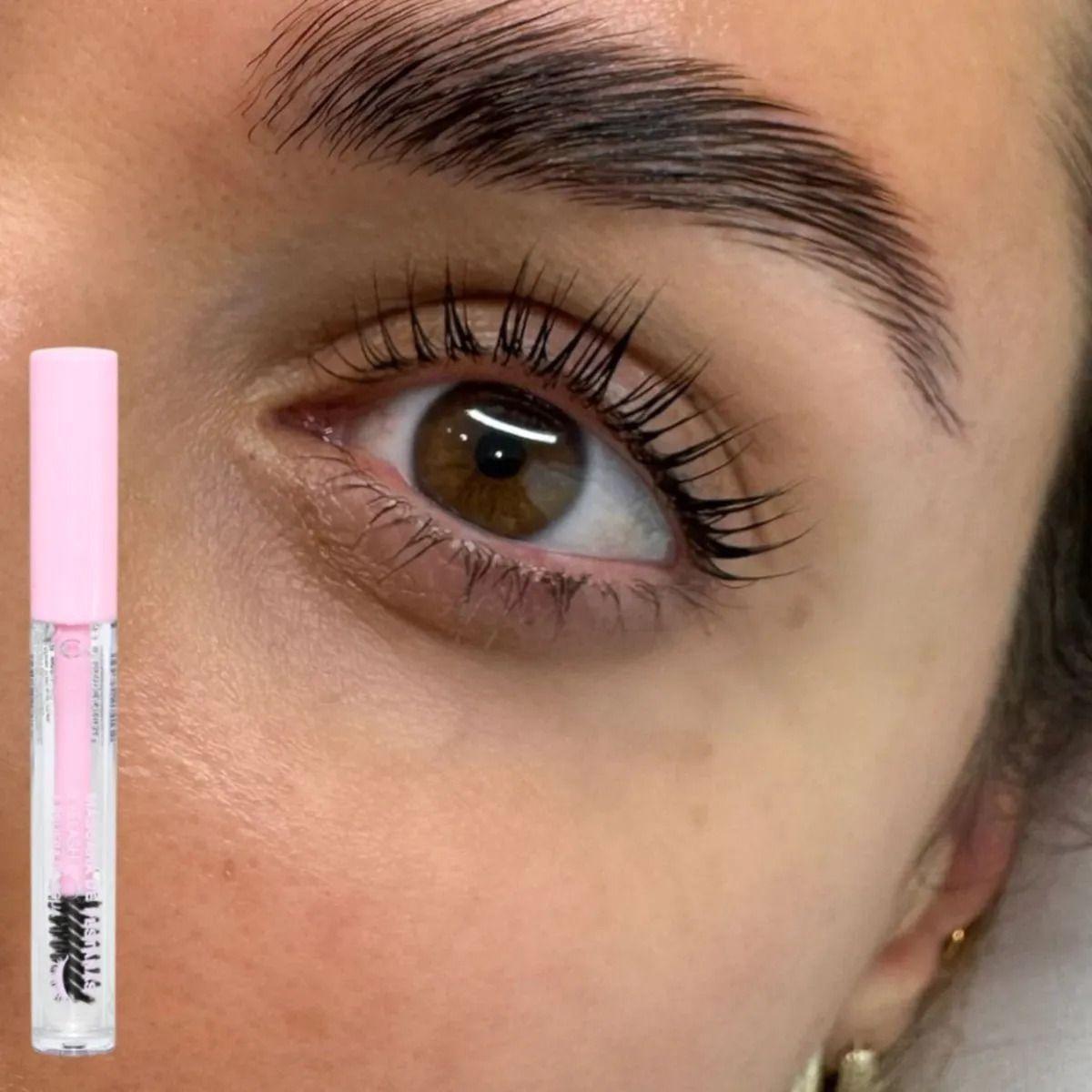 Paq 24 Máscaras Pestañas Cejas Transparente Gel Fijador ALJ-8