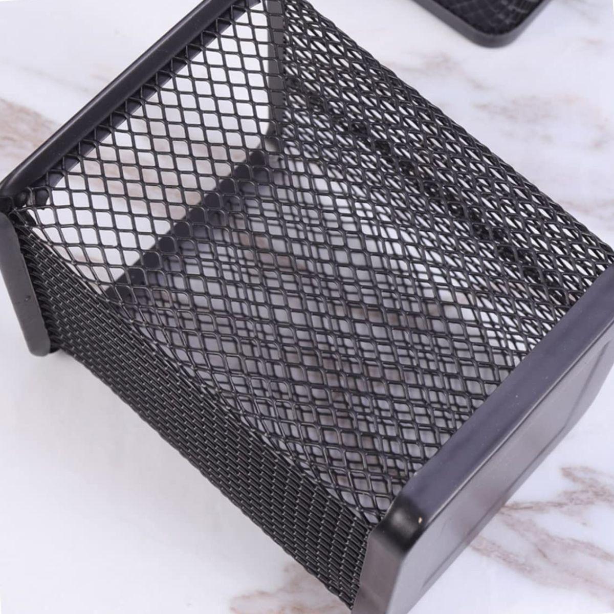 SET 8 ORGANIZADORES PORTALAPICES ESCRITORIO METALICA LAU-5