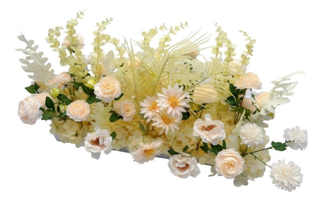 Flores Artificiales Decorativas Arreglo Floral Adorno Jhn-2