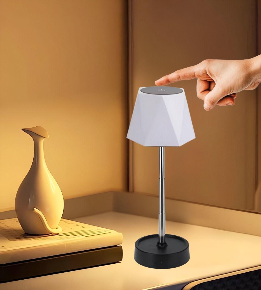 Lámpara Portátil LED Recargable Ajustable Mesa Jhn-6