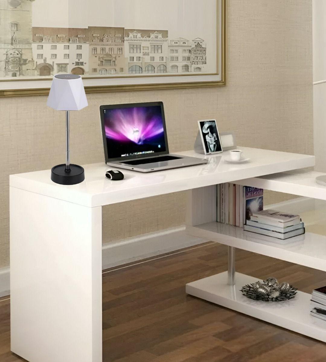 Lámpara Portátil LED Recargable Ajustable Mesa Jhn-7