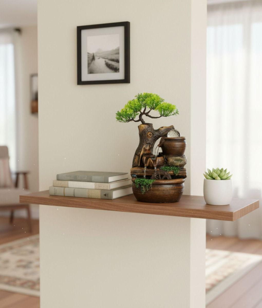 Fuente Agua Cascada Decorativo Adorno Mesa Hogar Jhn-6
