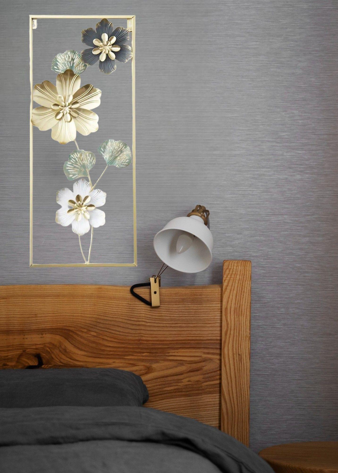 Decoración Pared Flores Cuadro Hogar Escultura Jhn-7