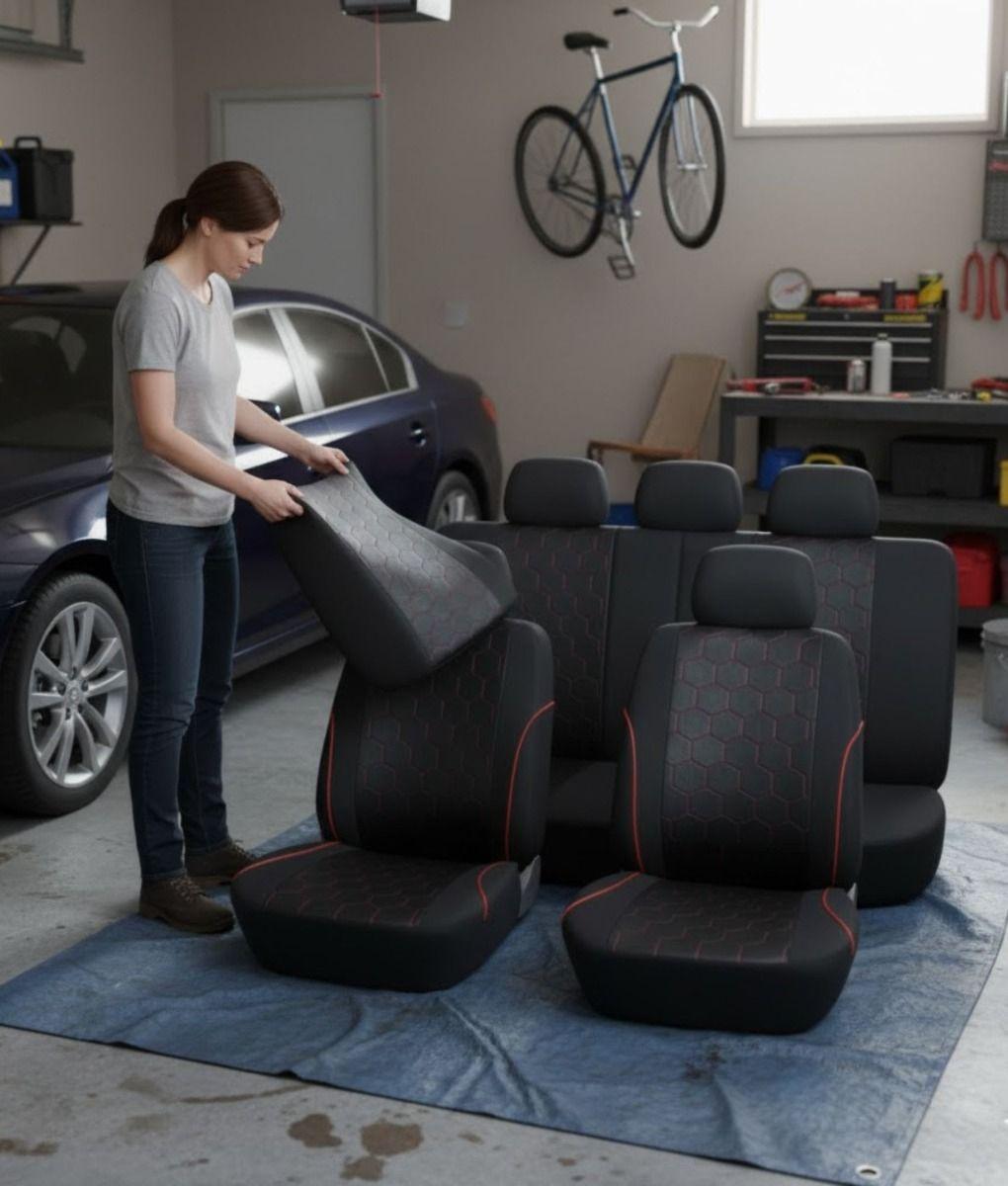 Cubre Asientos Auto Varios Fundas Protectoras Cuidado Jhn-4