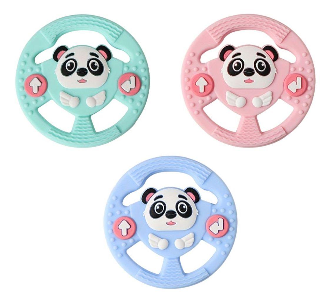 SET 5 MORDEDORES RASCA ENCIAS FORMA ANILLO DISEÑO PANDA LAU-3