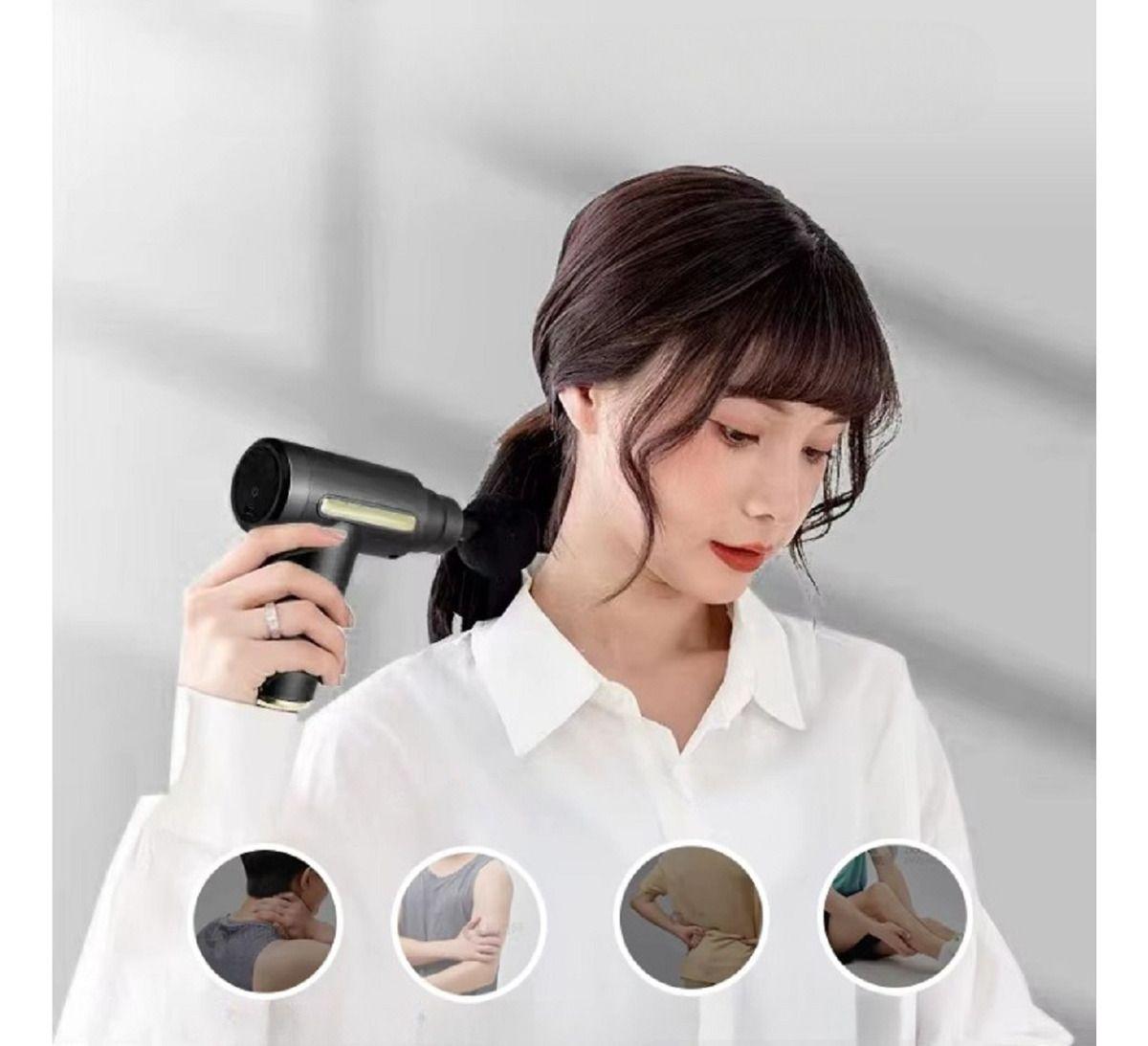 Masajeador Muscular Mini Pistola Vibradora Muscular Lau-4