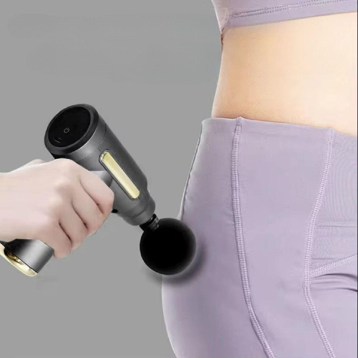 Masajeador Muscular Mini Pistola Vibradora Muscular Lau-5