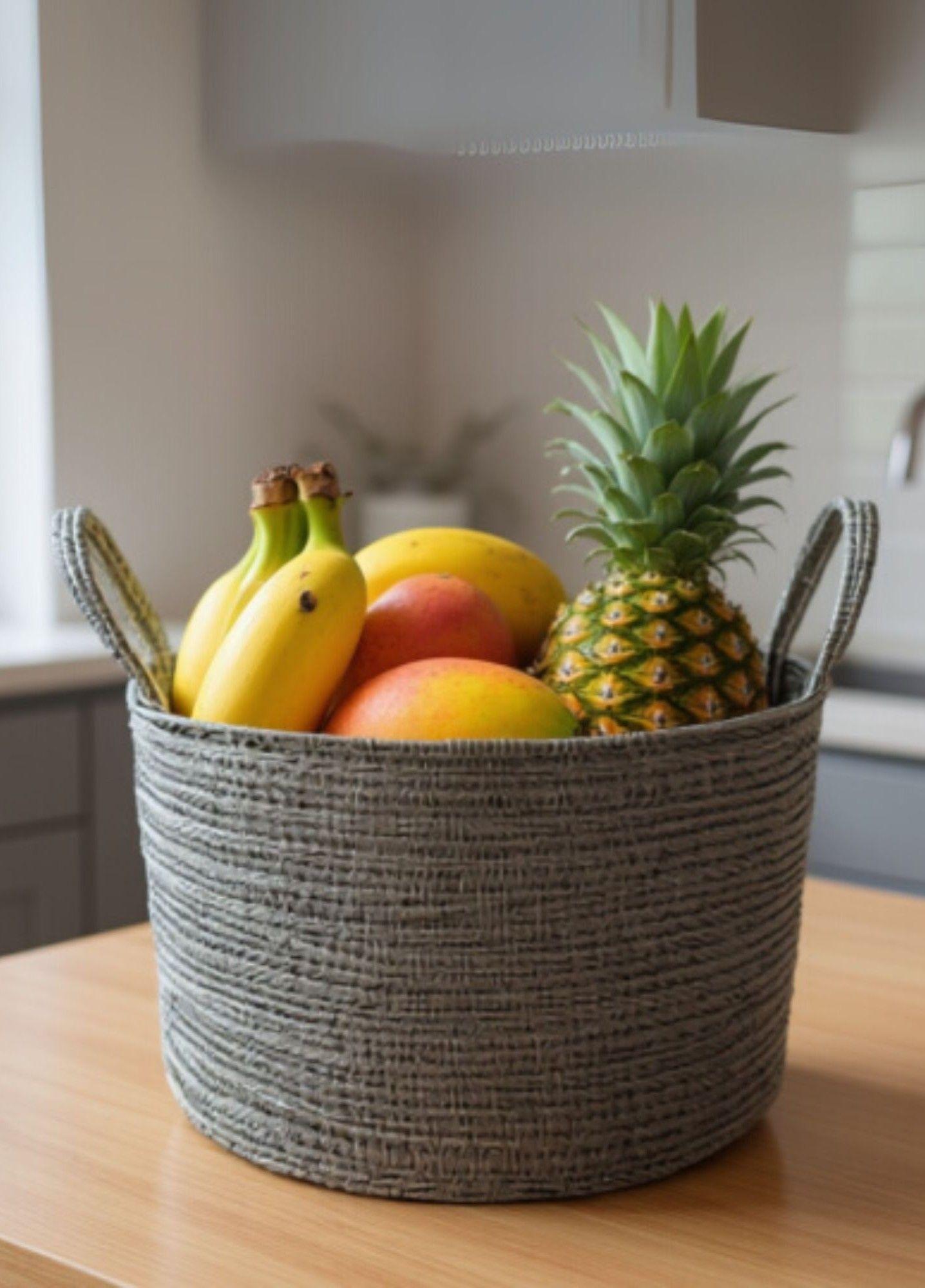 Canasto Decorativo Almacenamiento Organizador Hogar Jhn-7