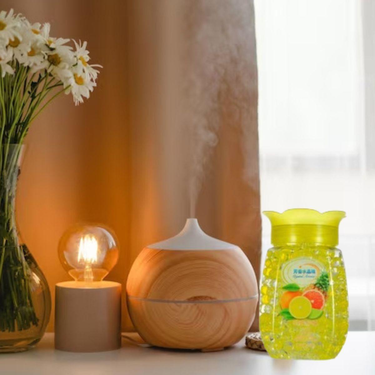 Set 4 Ambientador Decorativo Perlas Aromatizante Gel Jhn-9