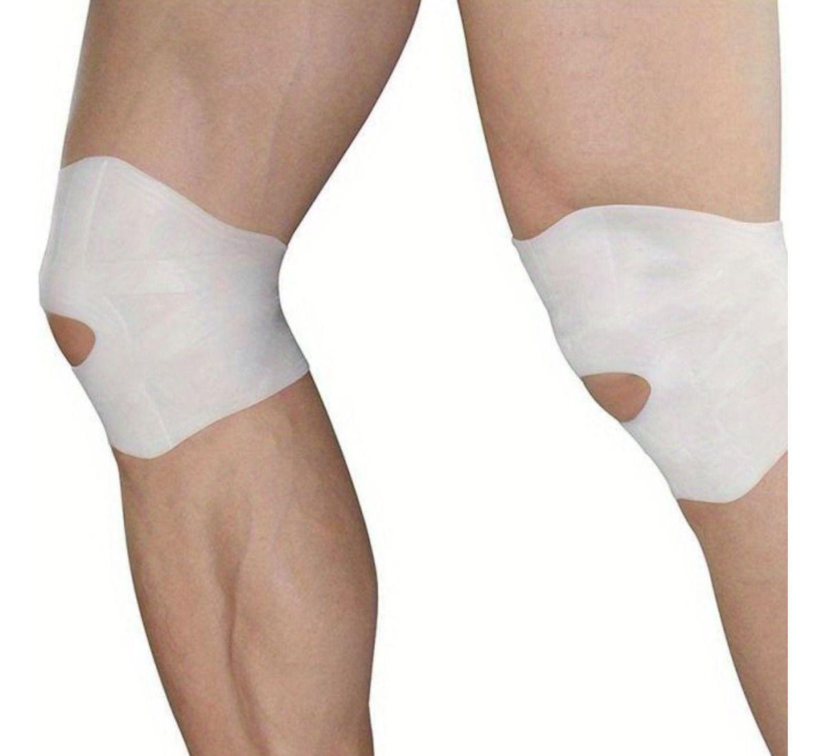 SET 4 RODILLERA DE SILICONA SOPORTE ELASTICA TERAPEUTICO LAU-2