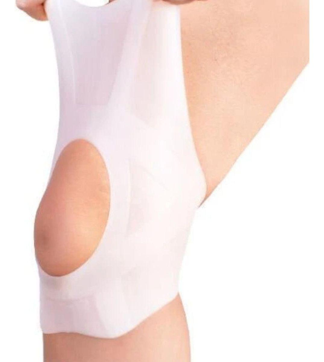 SET 4 RODILLERA DE SILICONA SOPORTE ELASTICA TERAPEUTICO LAU-4