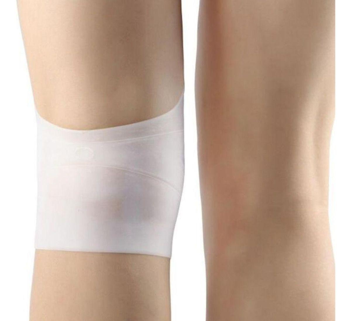 SET 4 RODILLERA DE SILICONA SOPORTE ELASTICA TERAPEUTICO LAU-6