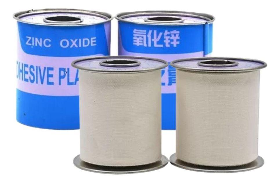 SET 5 CINTA ADHESIVA 5 CM CURA USO MEDICO FLEXIBLE SUAVE LAU-0