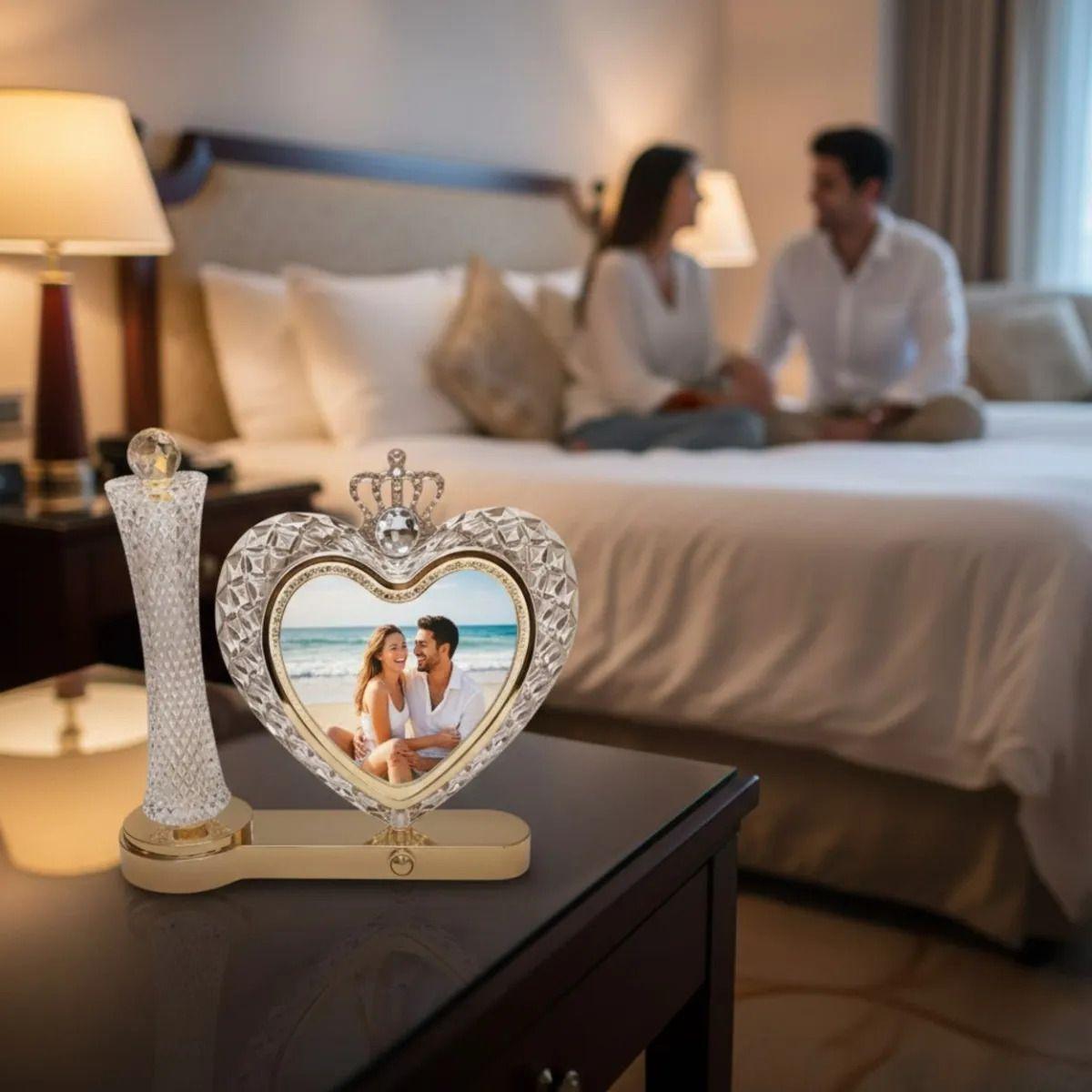 Portarretrato Marco Foto Aura Iluminación LED Decorativo Jhn-2