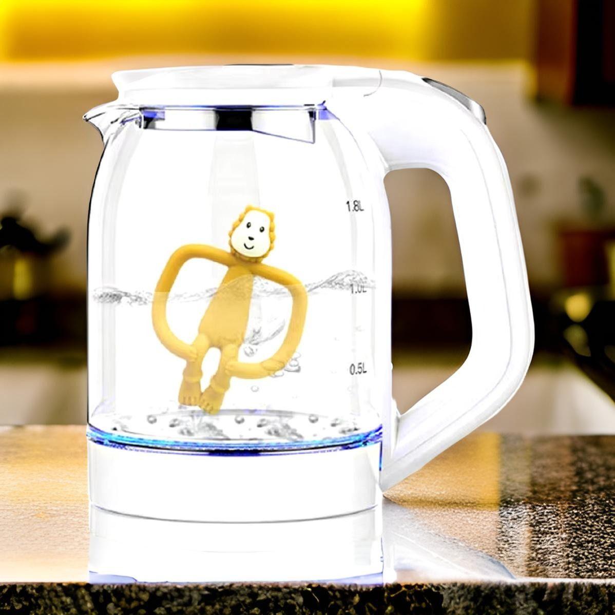 Set 3 Mordedor Diseño Leon Silicona Alivio Bebe Lau-6