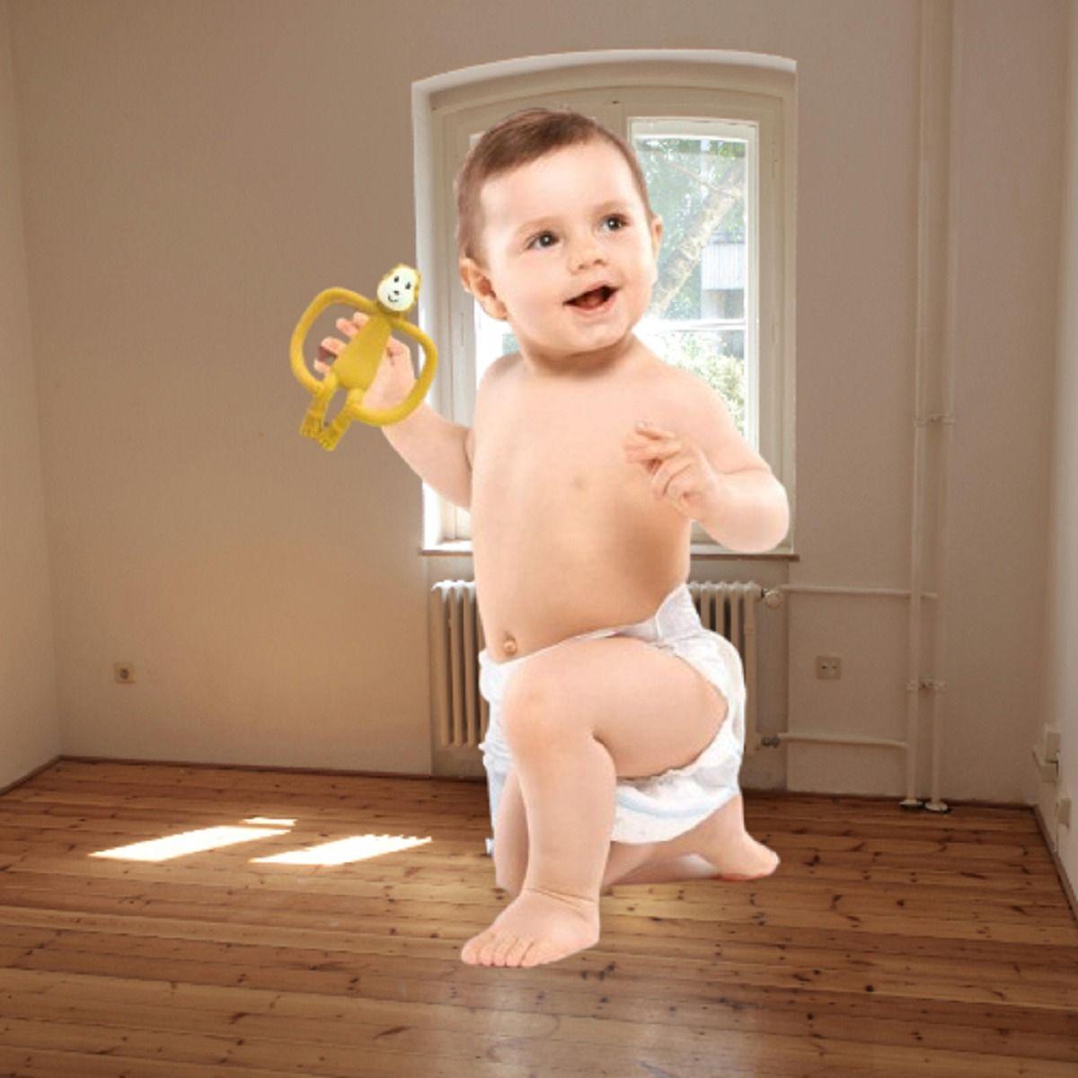 Set 3 Mordedor Diseño Leon Silicona Alivio Bebe Lau-7