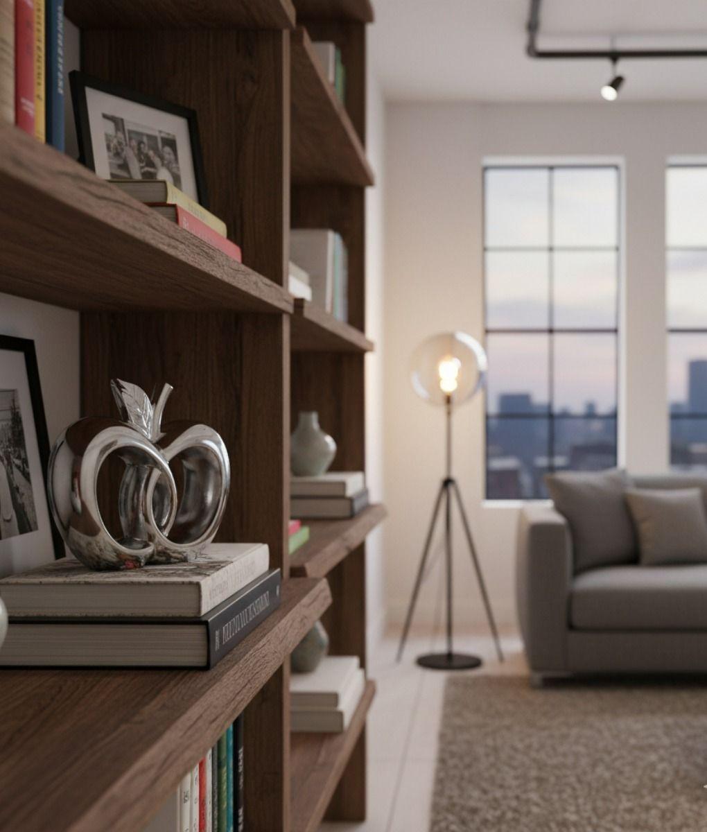 Figura Decorativa Frutas Entrelazadas Adorno Estatua Jhn-7