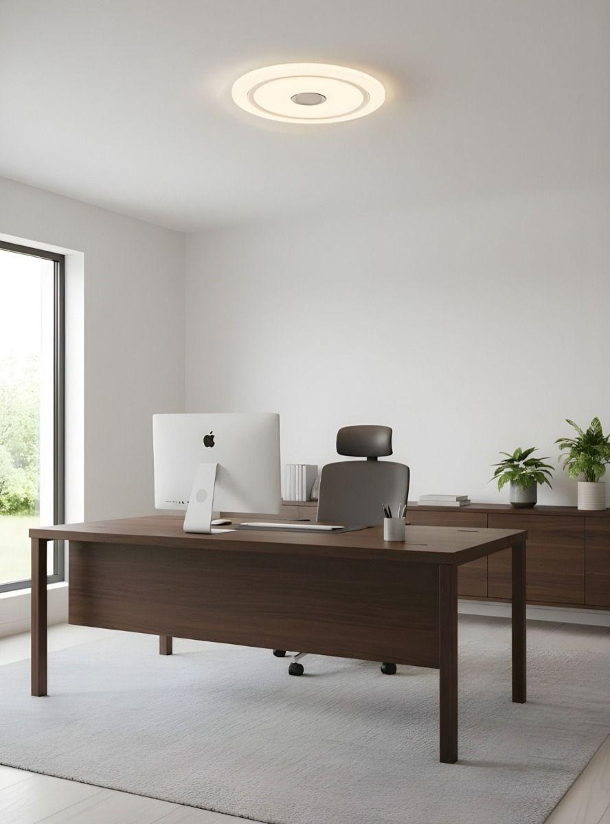 Lámpara Techo LED Minimalista Detalle Central Plafón Jhn-8