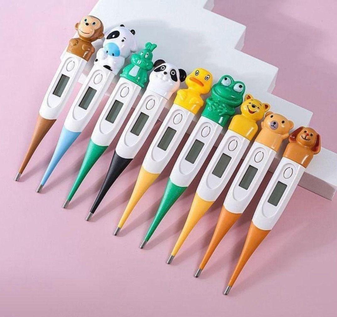 Set 4 Termometros Digital LCD Dibujos Bebes Hogar Lau-4