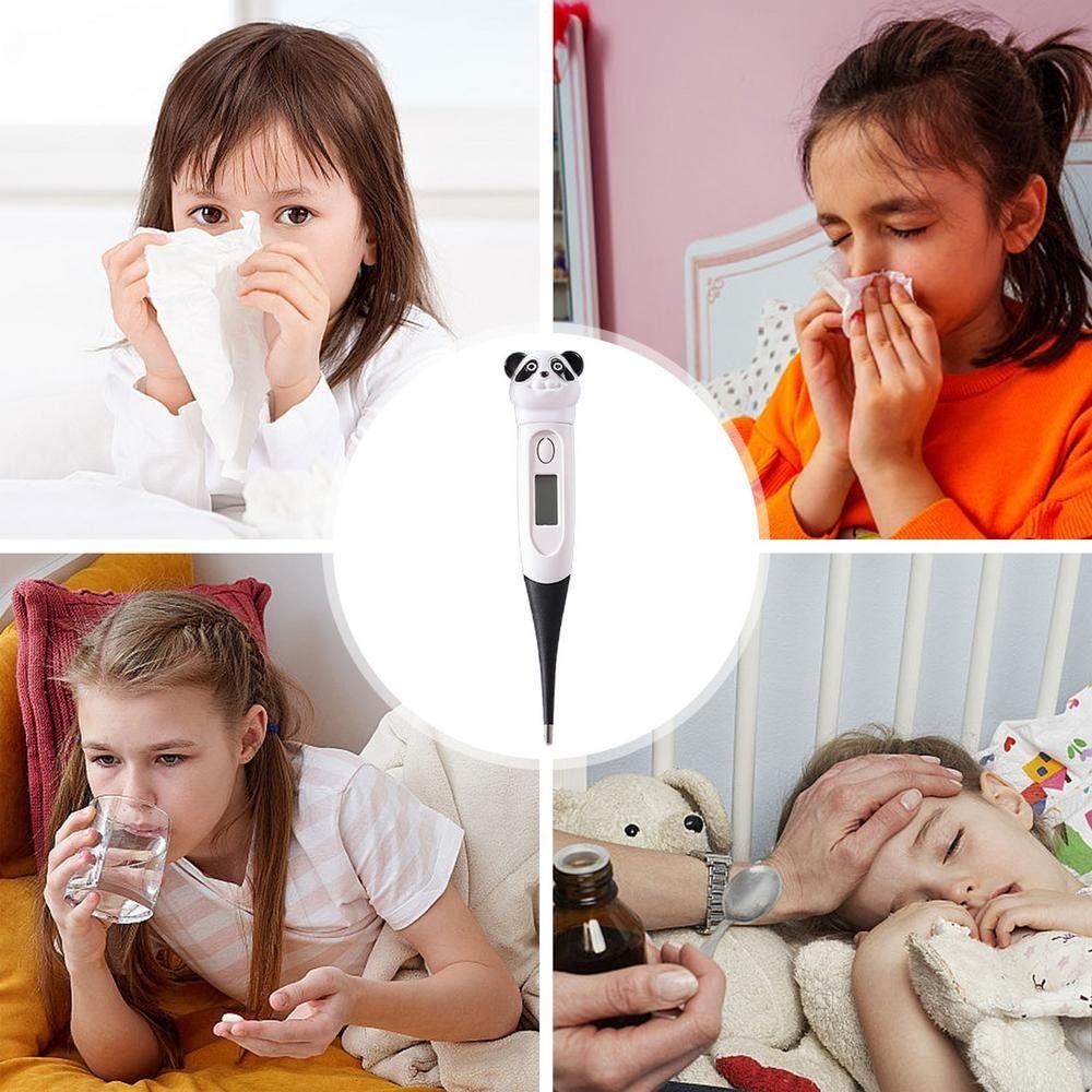 Set 4 Termometros Digital LCD Dibujos Bebes Hogar Lau-6