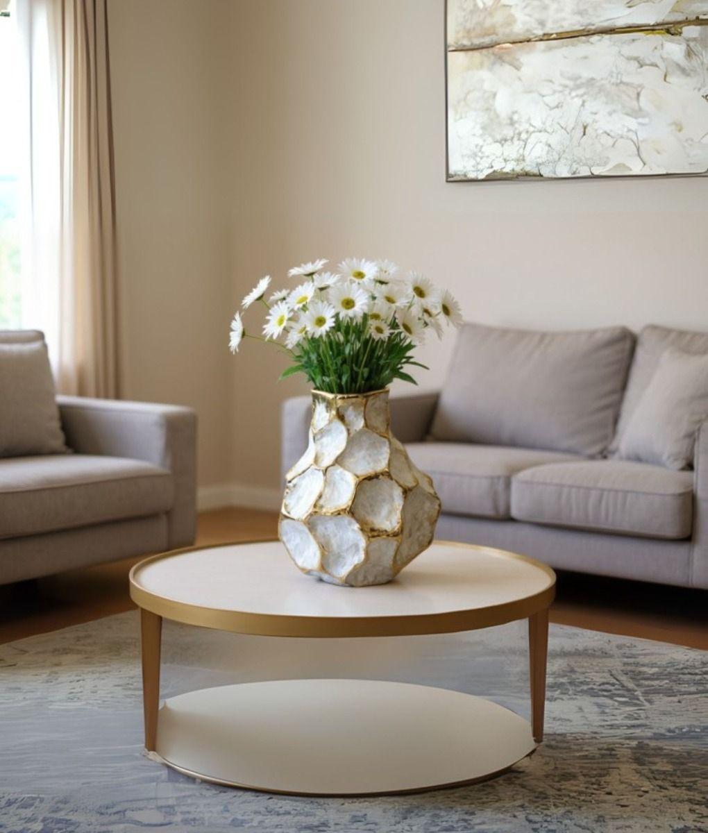 Florero Decorativo Moderno Texturizado Adorno Hogar Jhn-7