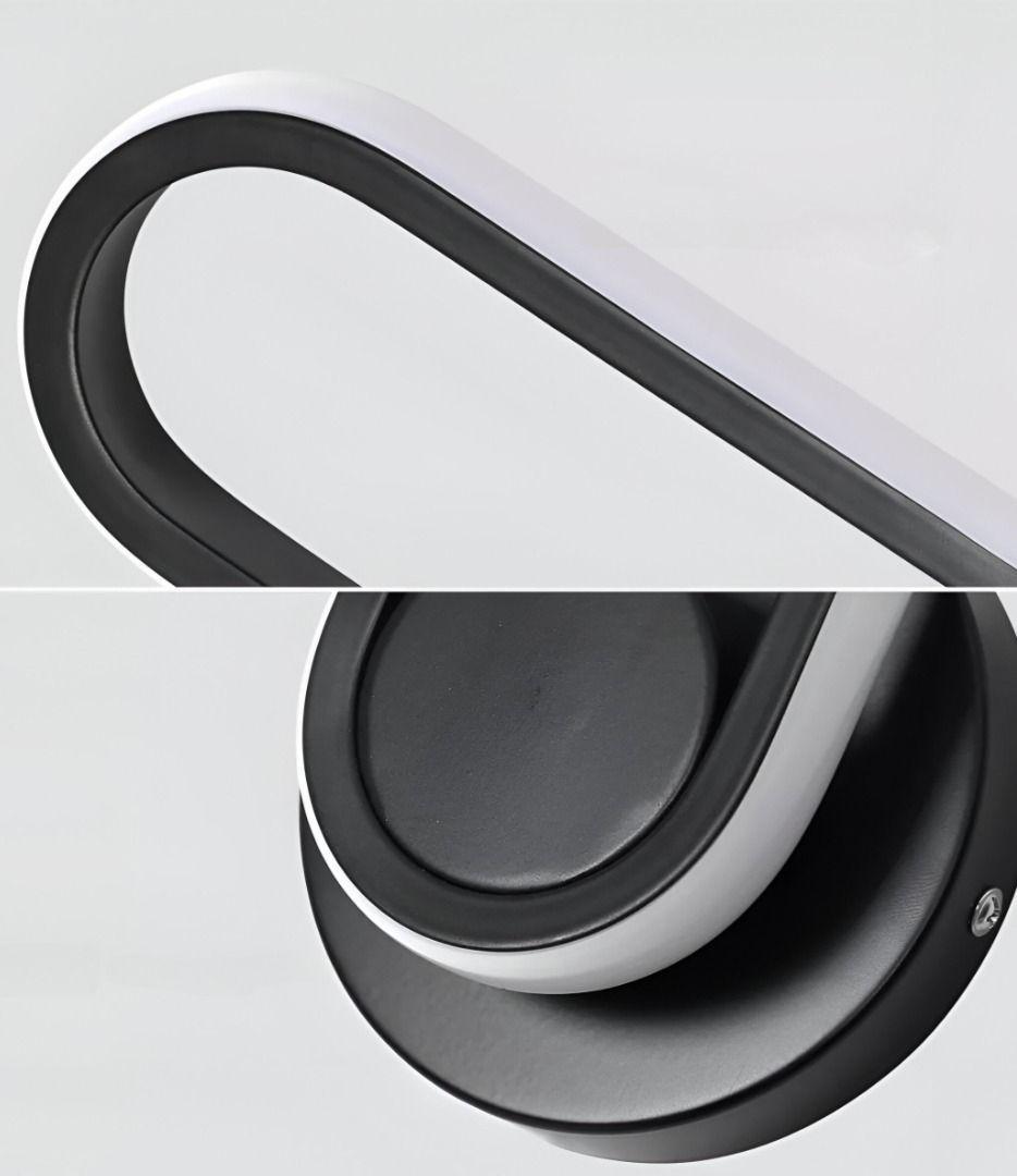 Lámpara Aplique Pared Giratoria 3 Modos Decorativa Jhn-2