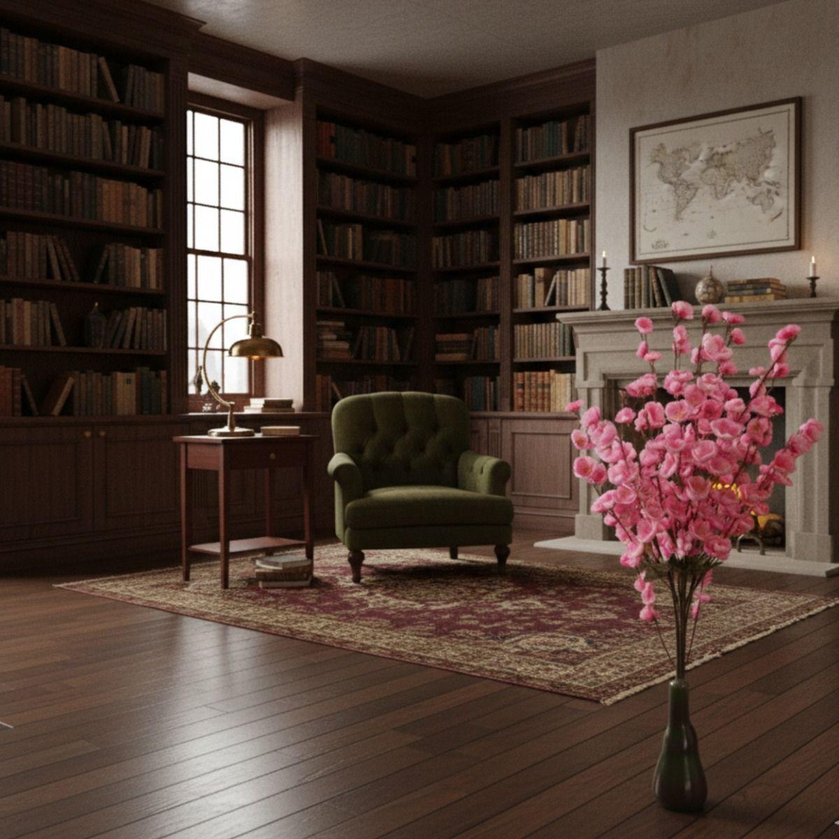 Planta Artificial Decorativa Elegancia Floral Ornamental Jhn-5