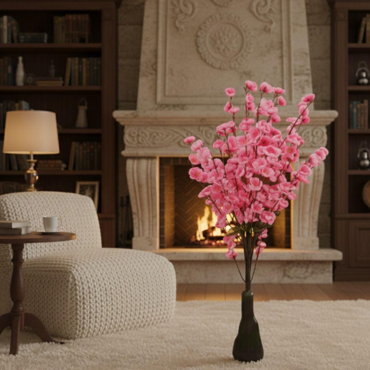 Planta Artificial Decorativa Elegancia Floral Ornamental Jhn-8