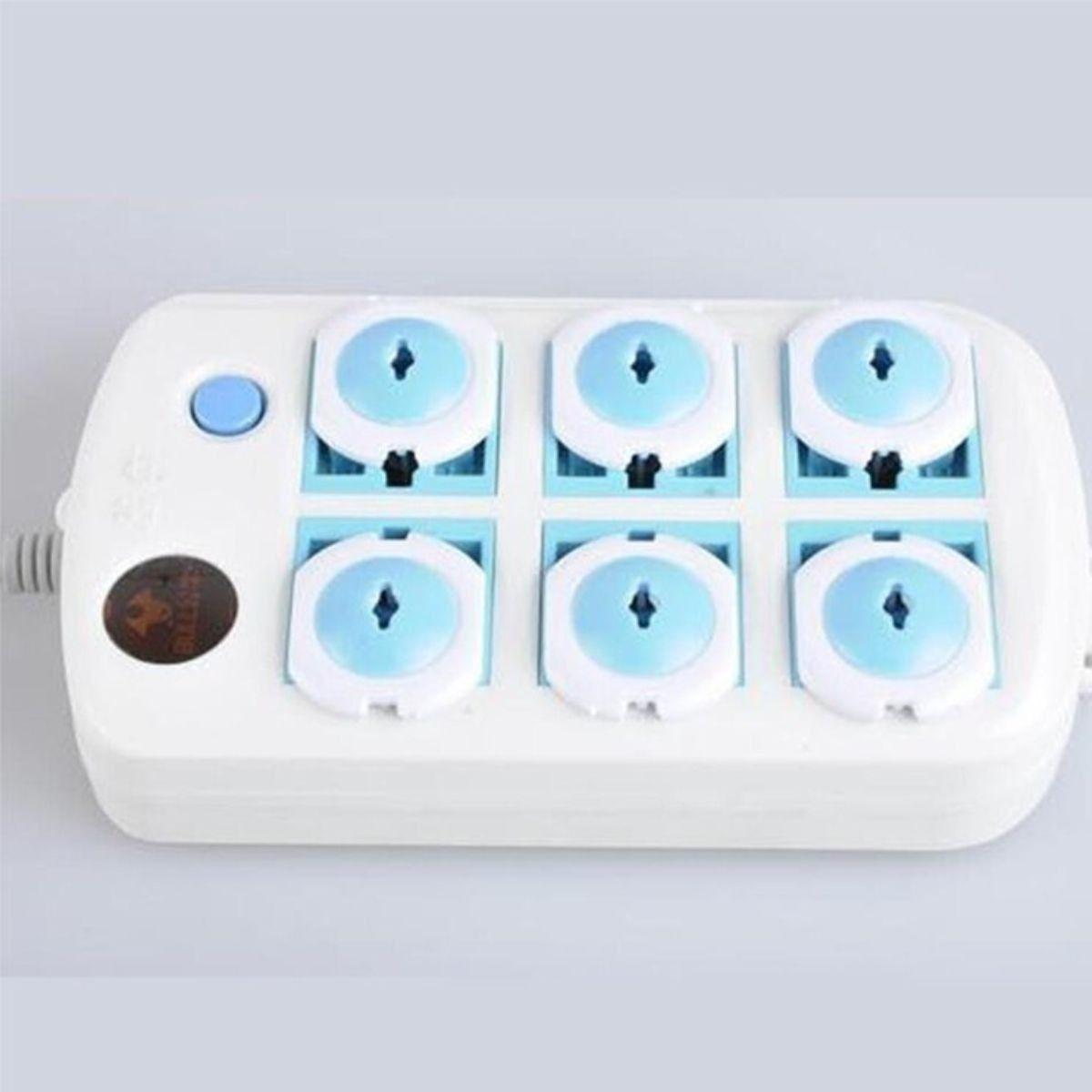 SET 8 PROTECTOR DE TOMA CORRIENTE PARA NIÑOS Y BEBE LAU-7